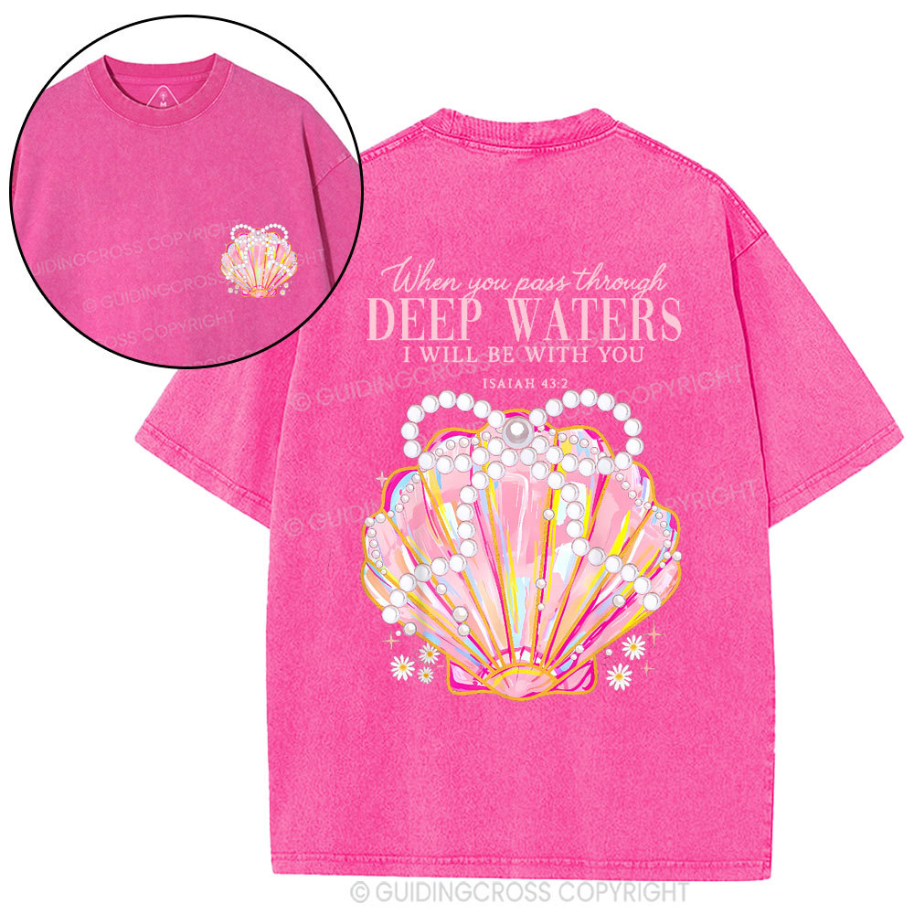 I Will Be With You Christian Washed T-Shirt