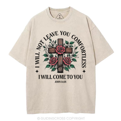 I Will Come To You Christian Washed T-Shirt