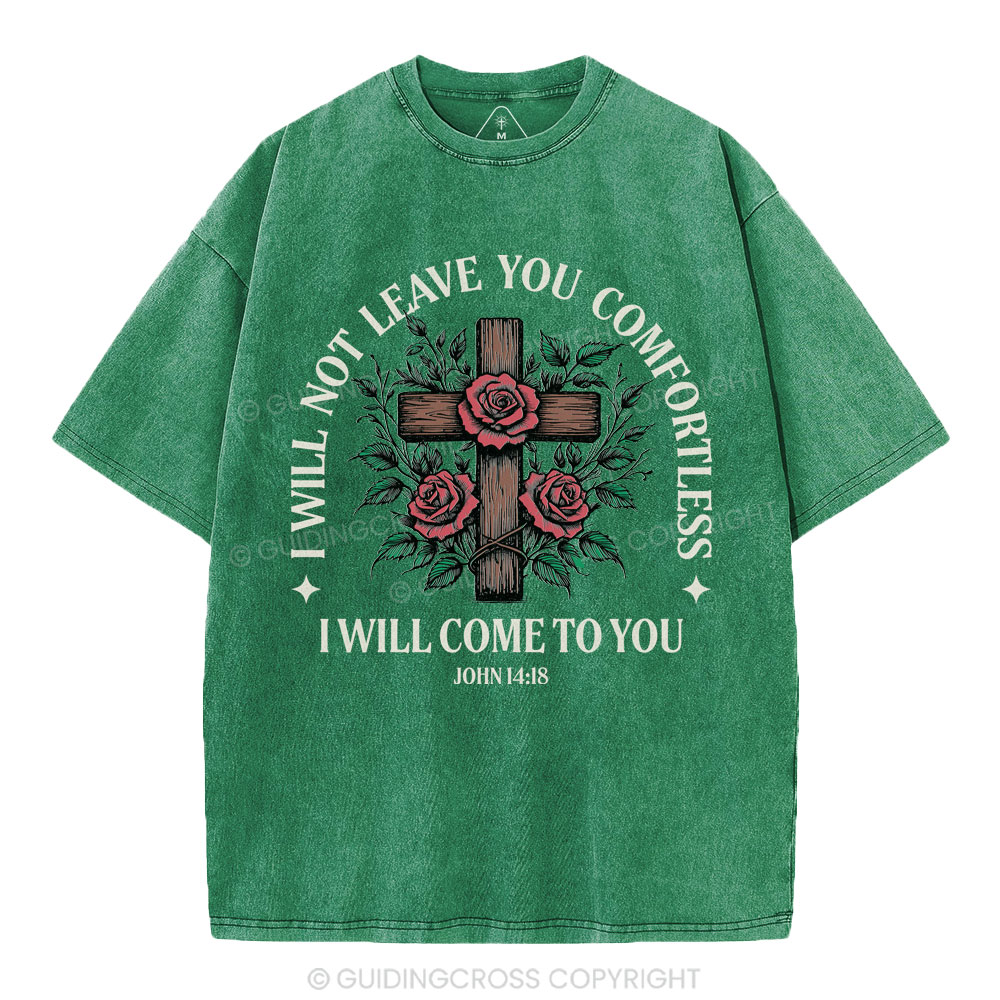 I Will Come To You Christian Washed T-Shirt