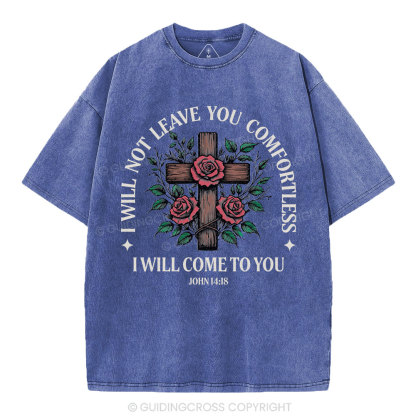 I Will Come To You Christian Washed T-Shirt
