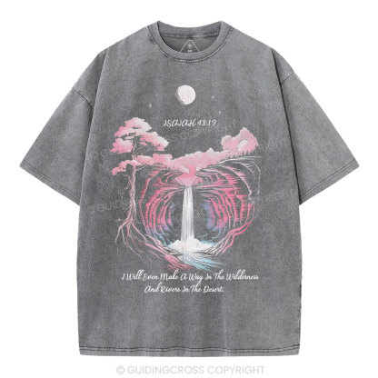 I Will Even Make A Way Christian Washed T-Shirt