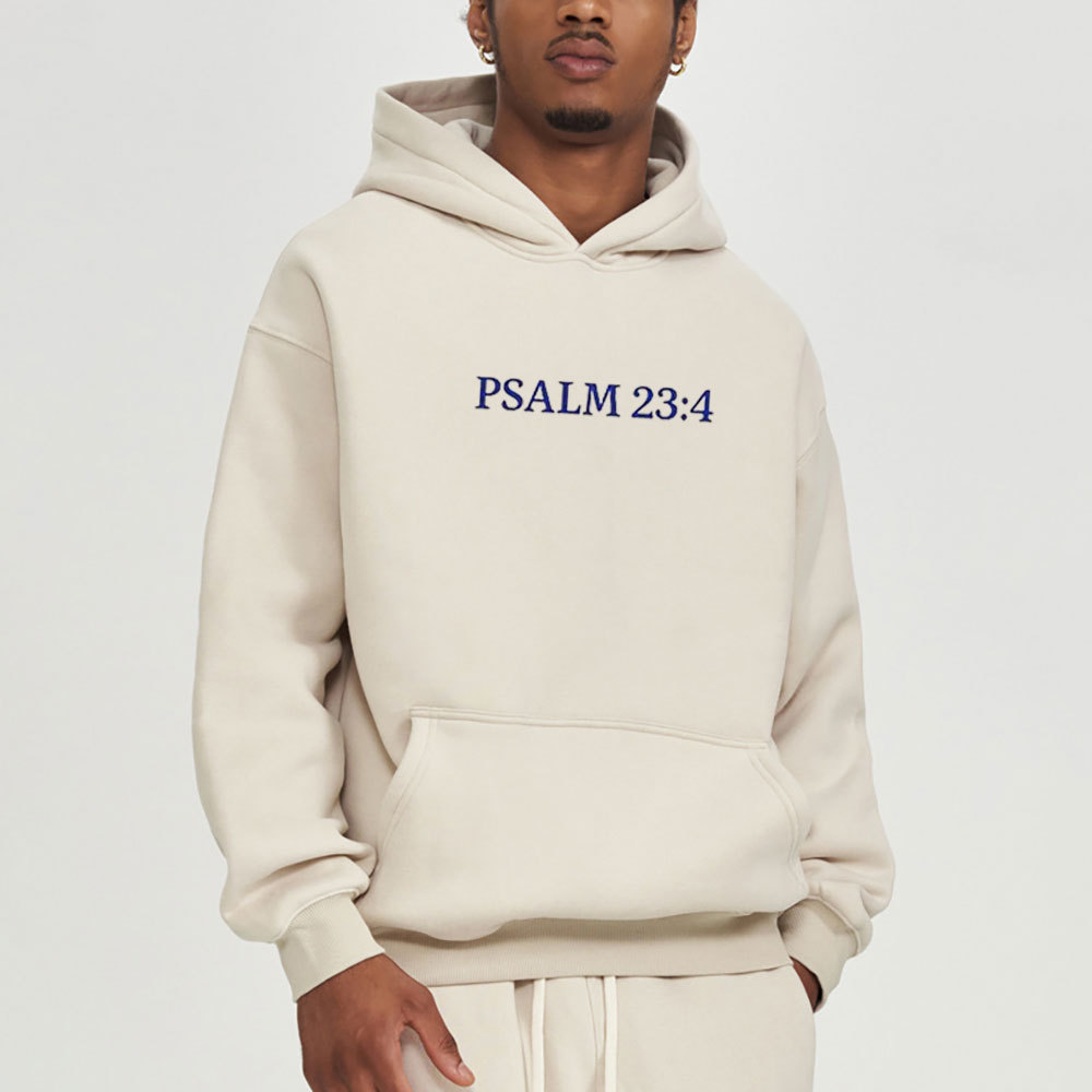 I Will Fear No Evil Christian Premium Fleece Hoodie Set