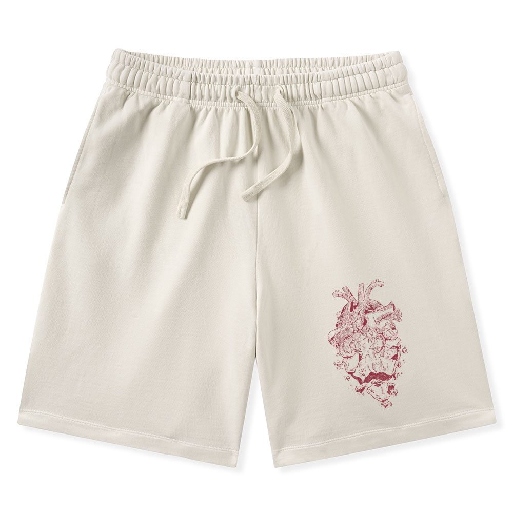 I Will Give You A New Heart And Put A New Spirit Christian Washed Shorts