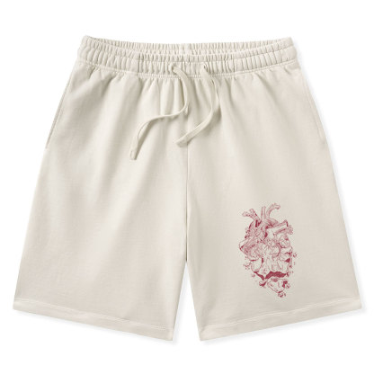 I Will Give You A New Heart And Put A New Spirit Christian Washed Shorts