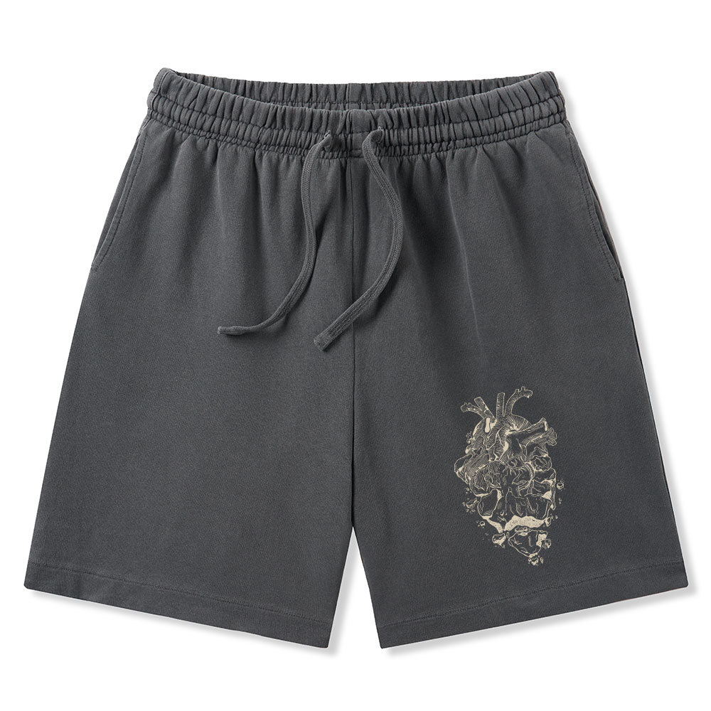 I Will Give You A New Heart And Put A New Spirit Christian Washed Shorts