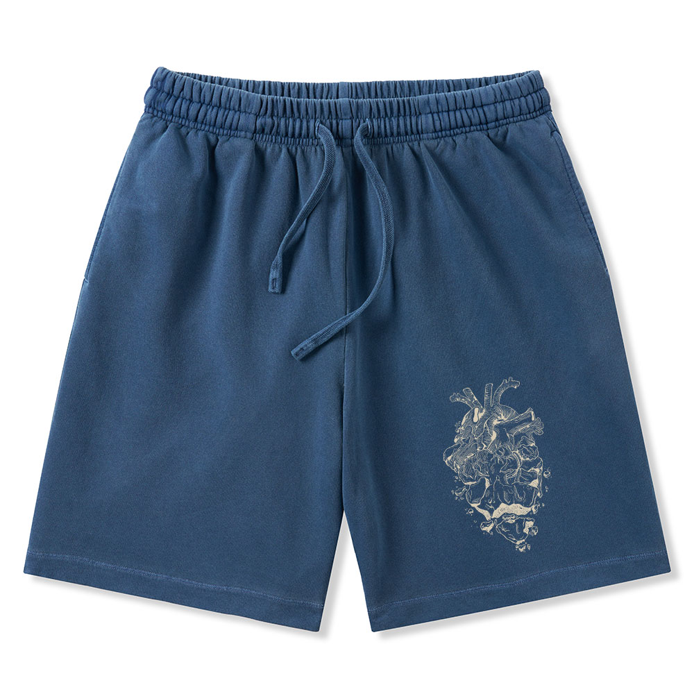 I Will Give You A New Heart And Put A New Spirit Christian Washed Shorts