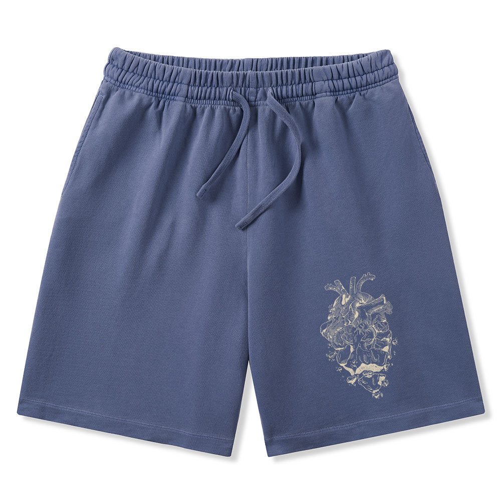 I Will Give You A New Heart And Put A New Spirit Christian Washed Shorts