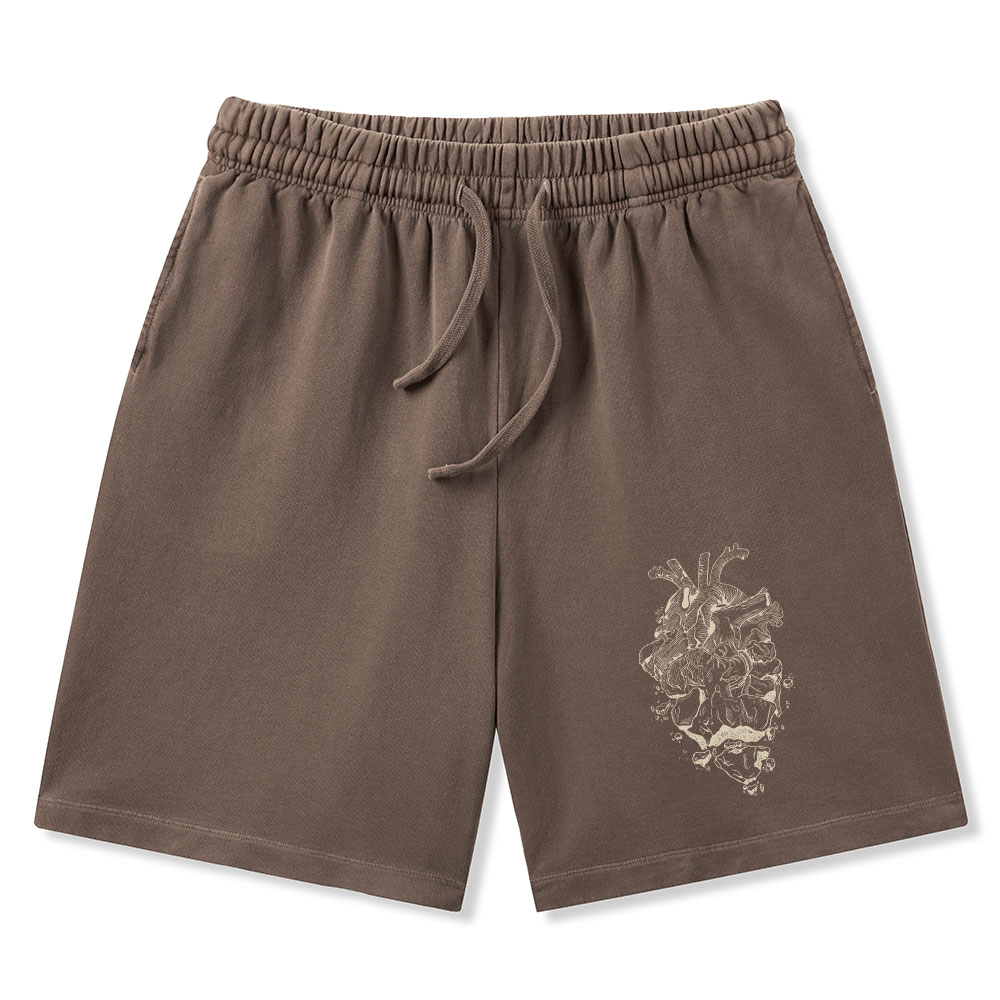 I Will Give You A New Heart And Put A New Spirit Christian Washed Shorts