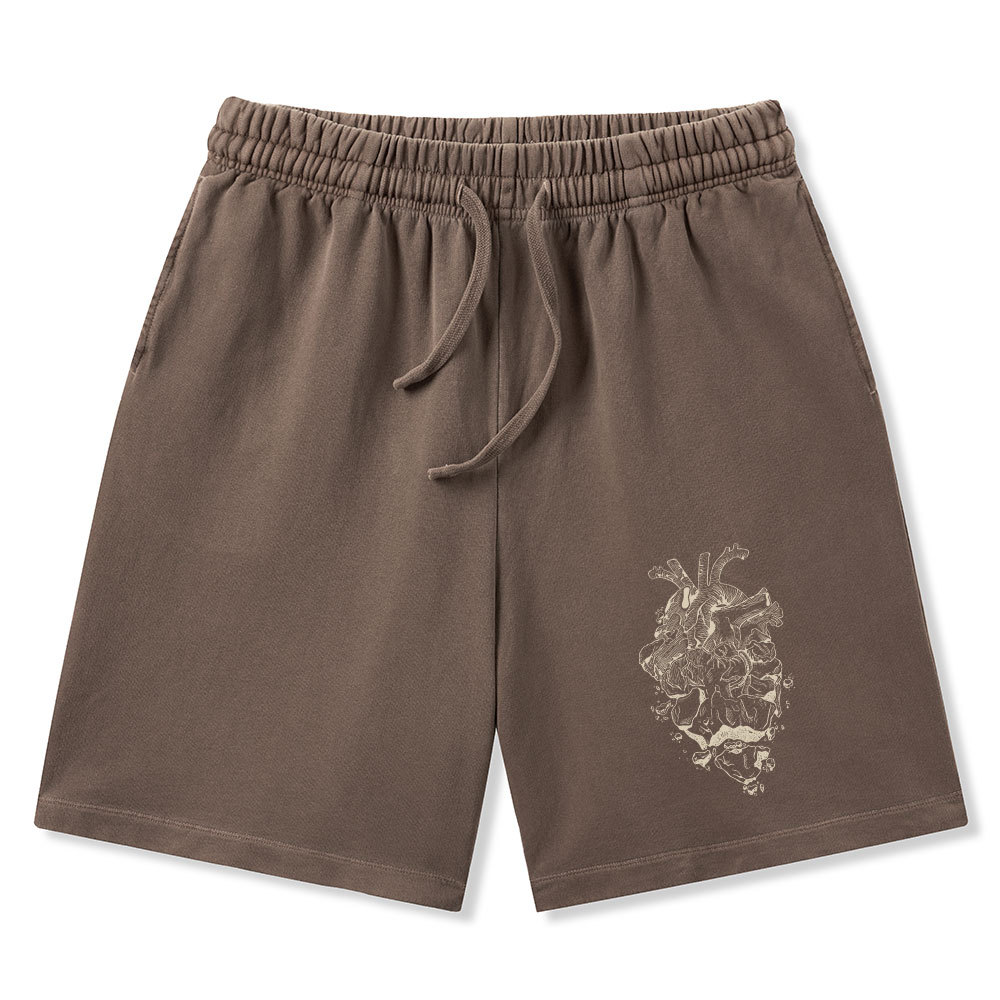 I Will Give You A New Heart And Put A New Spirit Christian Washed Shorts