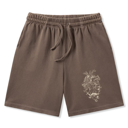 I Will Give You A New Heart And Put A New Spirit Christian Washed Shorts