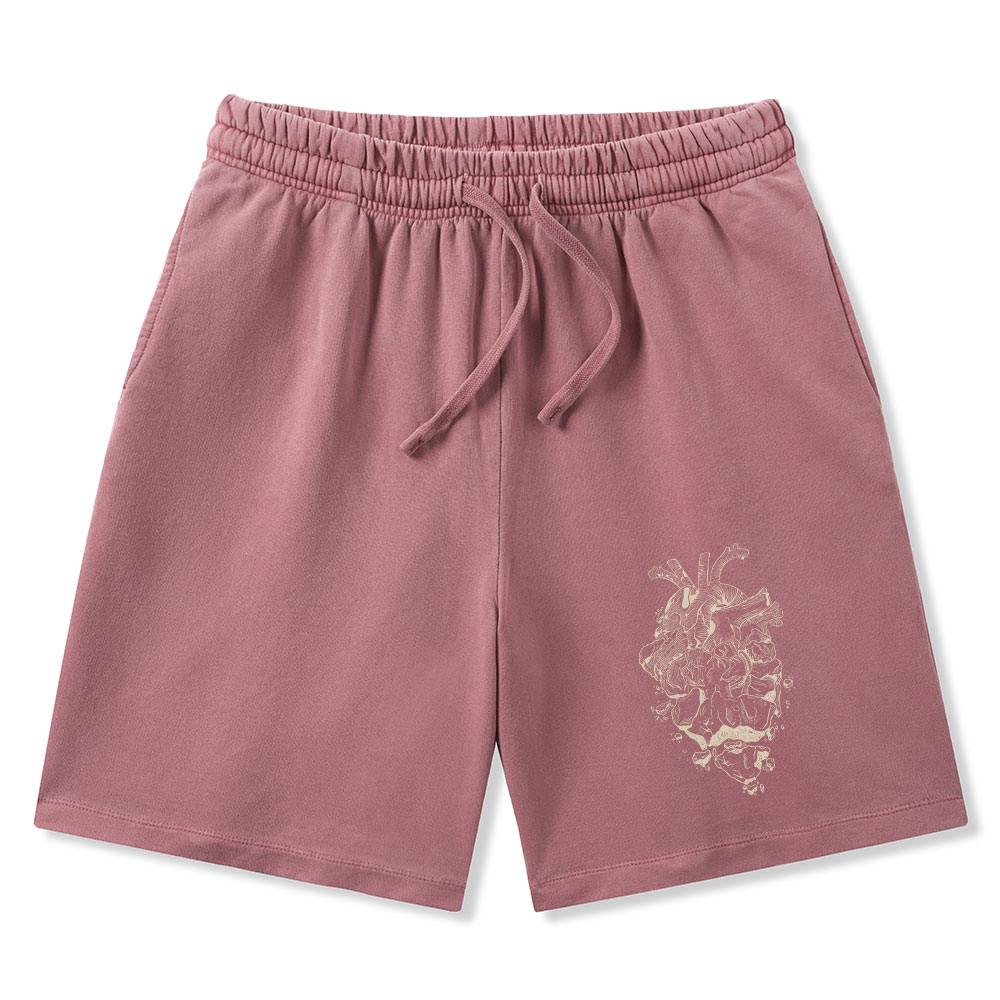 I Will Give You A New Heart And Put A New Spirit Christian Washed Shorts