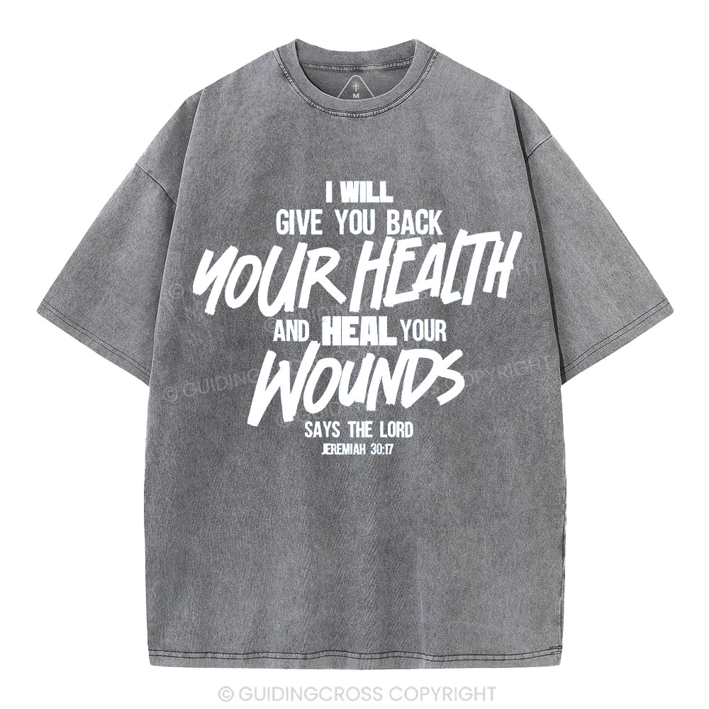 I Will Give You Back Christian Washed T-Shirt