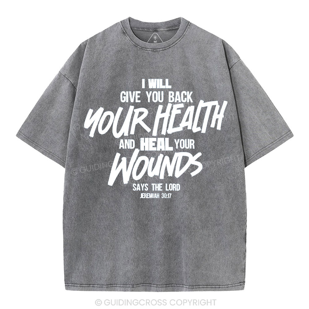 I Will Give You Back Christian Washed T-Shirt
