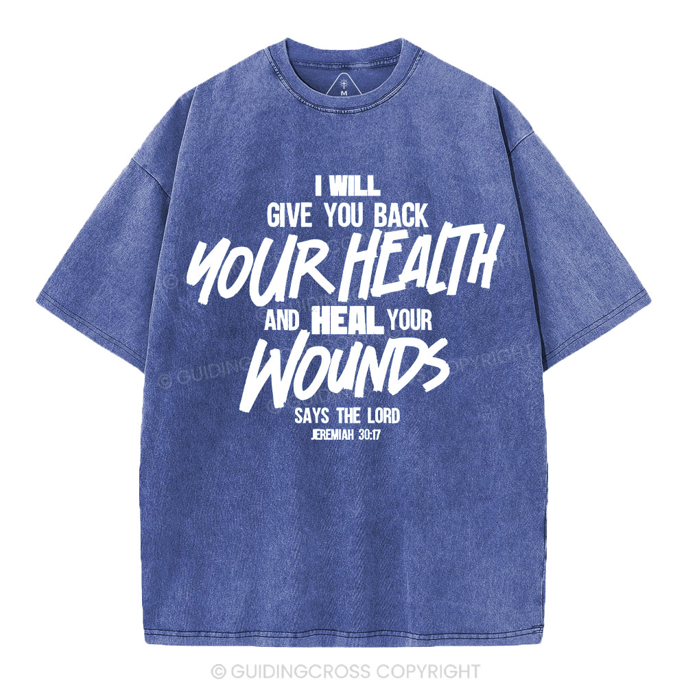 I Will Give You Back Christian Washed T-Shirt