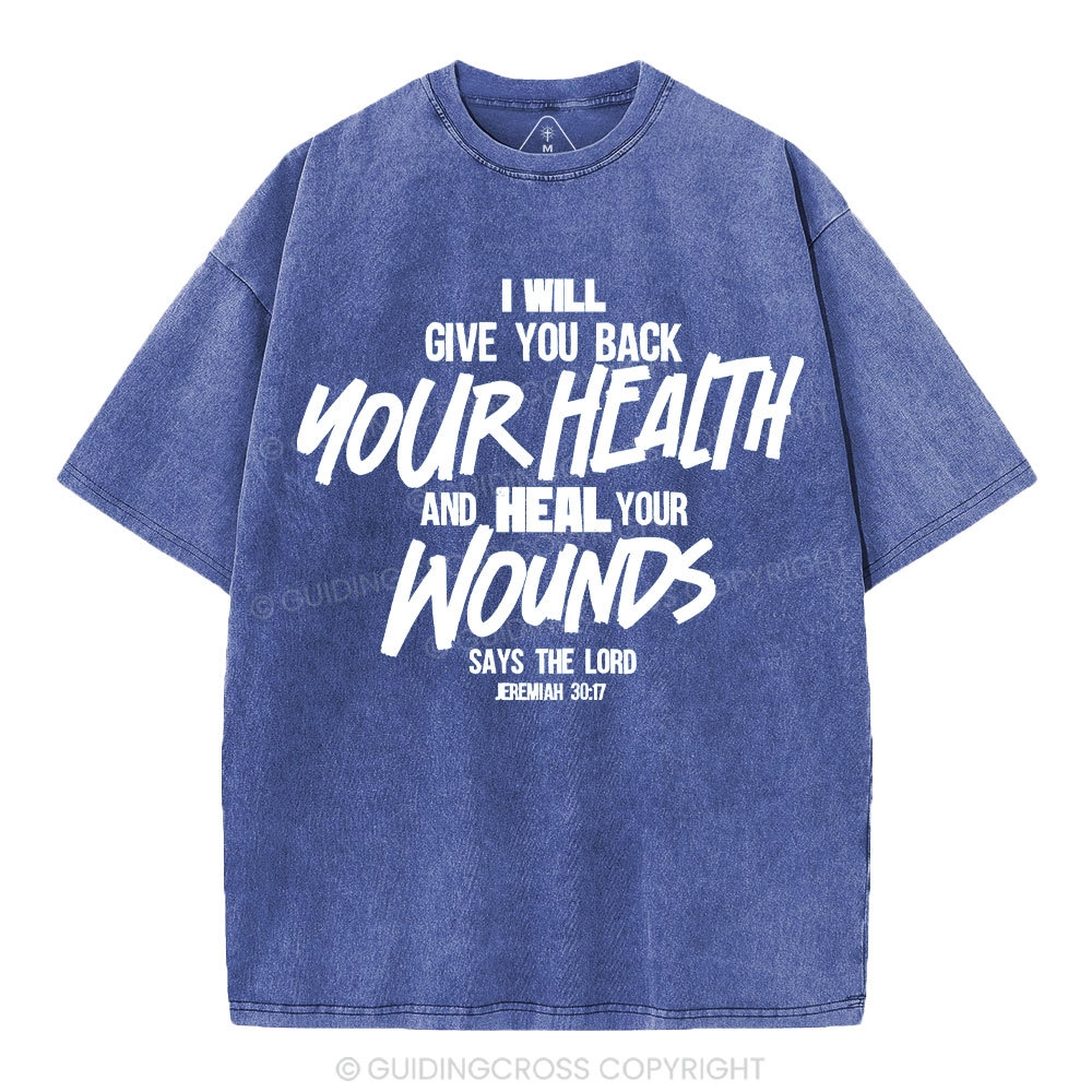 I Will Give You Back Christian Washed T-Shirt