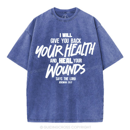 I Will Give You Back Christian Washed T-Shirt