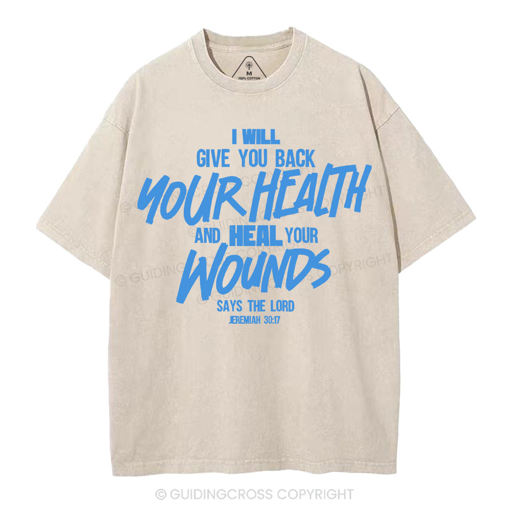 I Will Give You Back Christian Washed T-Shirt