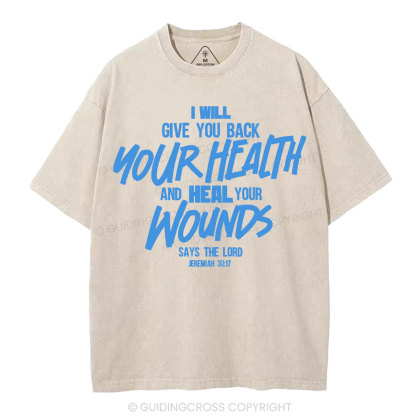 I Will Give You Back Christian Washed T-Shirt