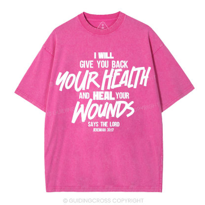 I Will Give You Back Christian Washed T-Shirt