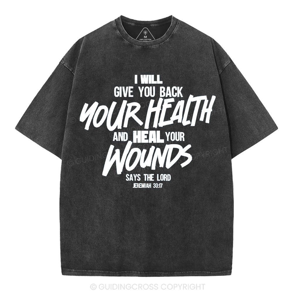 I Will Give You Back Christian Washed T-Shirt