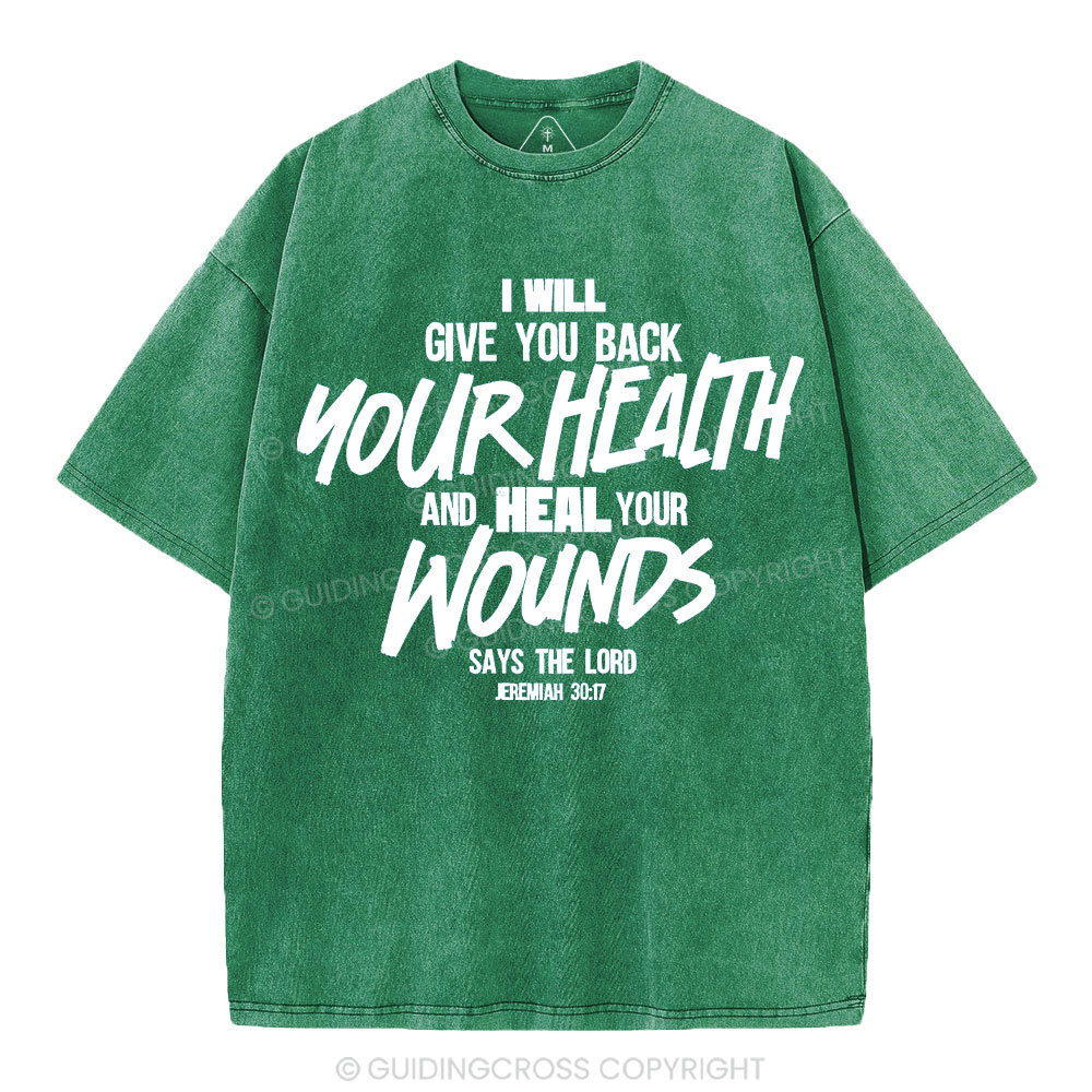 I Will Give You Back Christian Washed T-Shirt