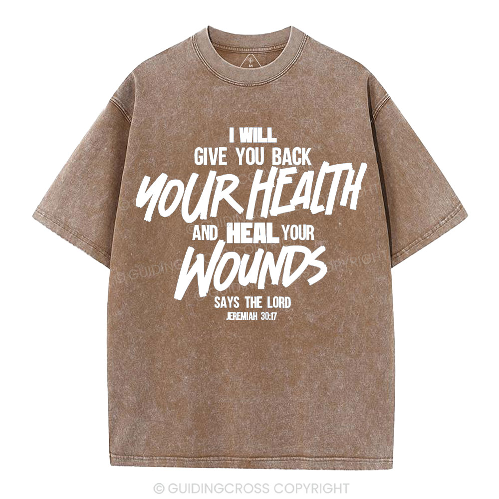 I Will Give You Back Christian Washed T-Shirt