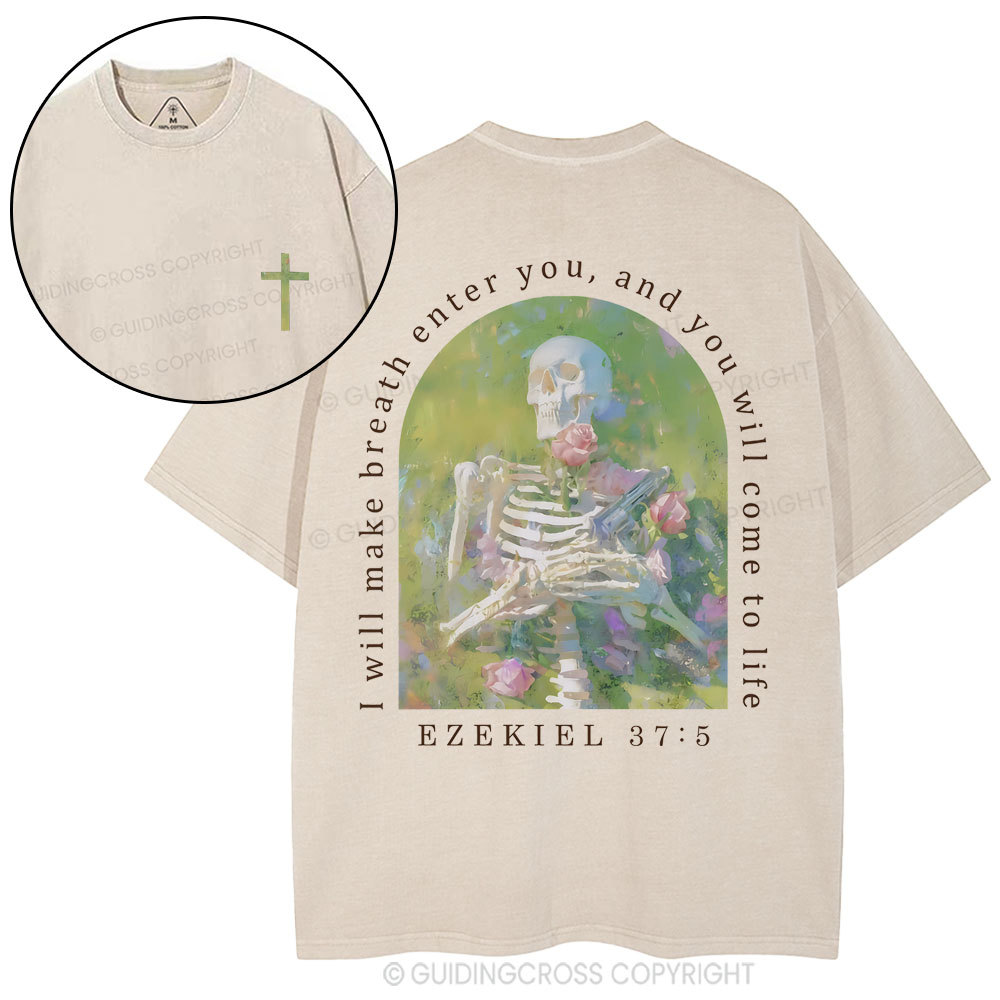 New-Sample Christian Washed T-Shirt Sale - GuidingCross