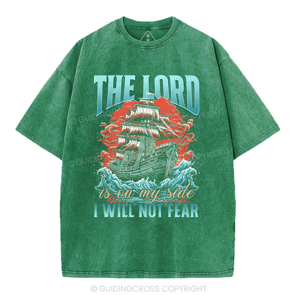 I Will Not Fear Christian Washed T-Shirt