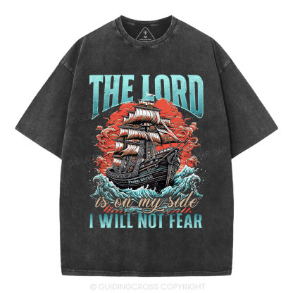 I Will Not Fear Christian Washed T-Shirt