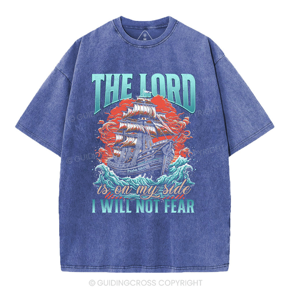 I Will Not Fear Christian Washed T-Shirt