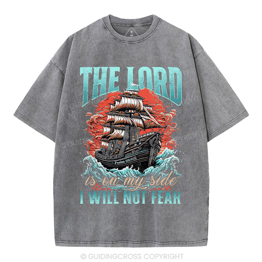 I Will Not Fear Christian Washed T-Shirt