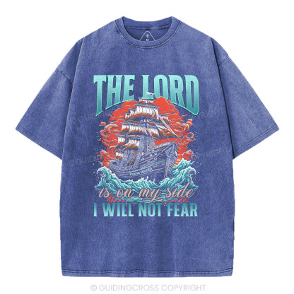 I Will Not Fear Christian Washed T-Shirt
