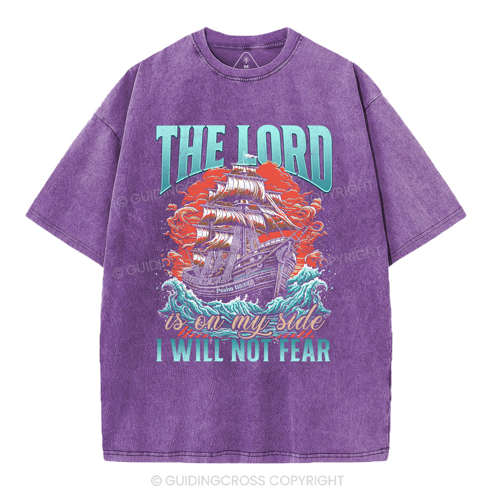 I Will Not Fear Christian Washed T-Shirt