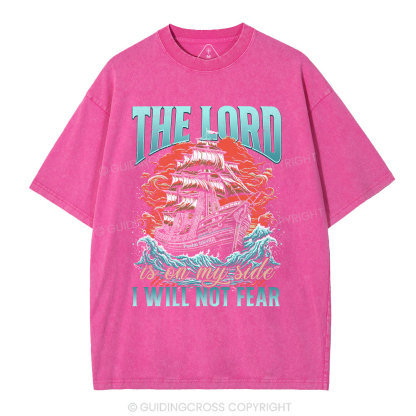 I Will Not Fear Christian Washed T-Shirt