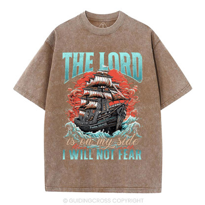 I Will Not Fear Christian Washed T-Shirt