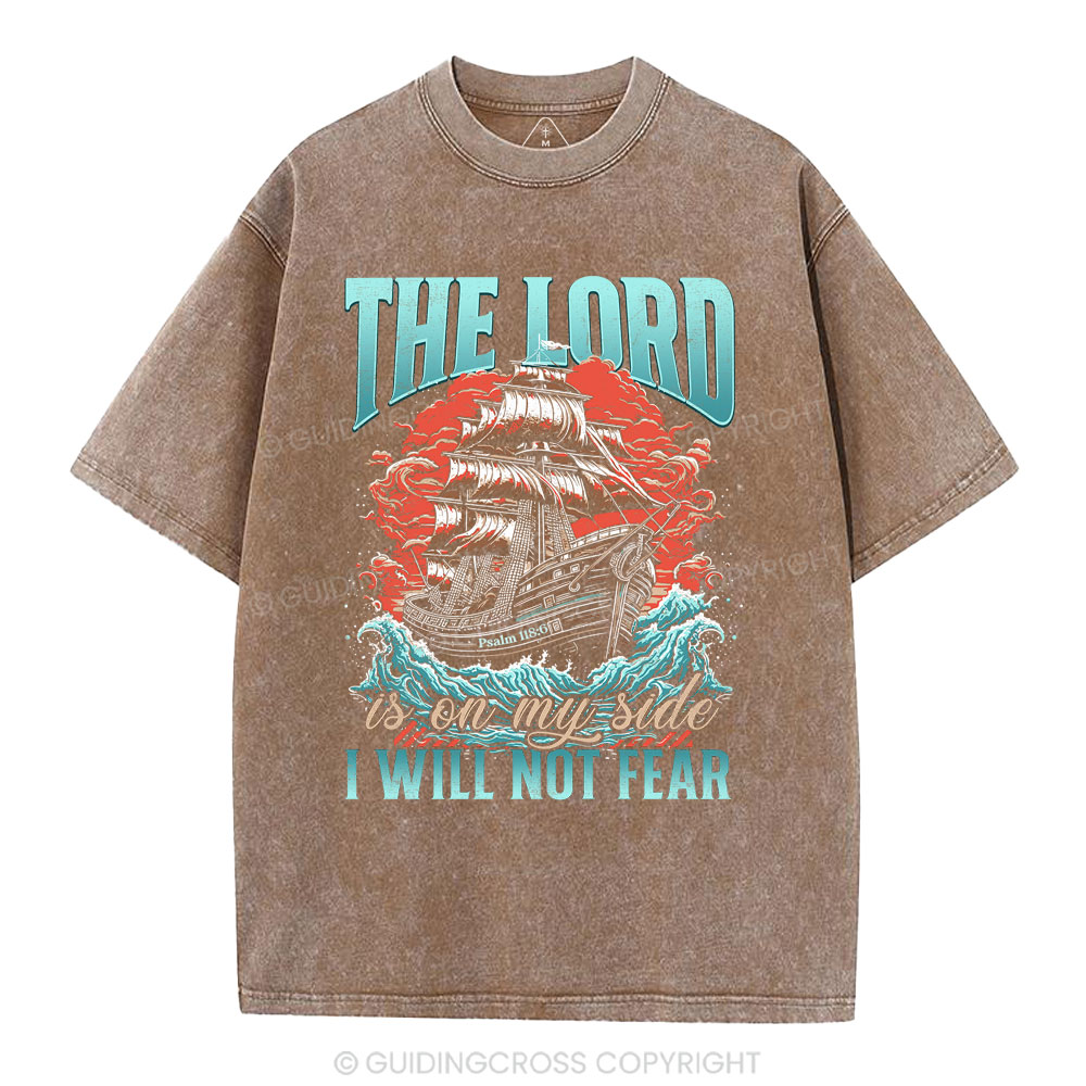 I Will Not Fear Christian Washed T-Shirt