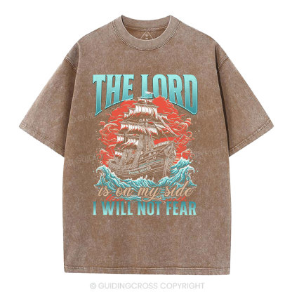 I Will Not Fear Christian Washed T-Shirt