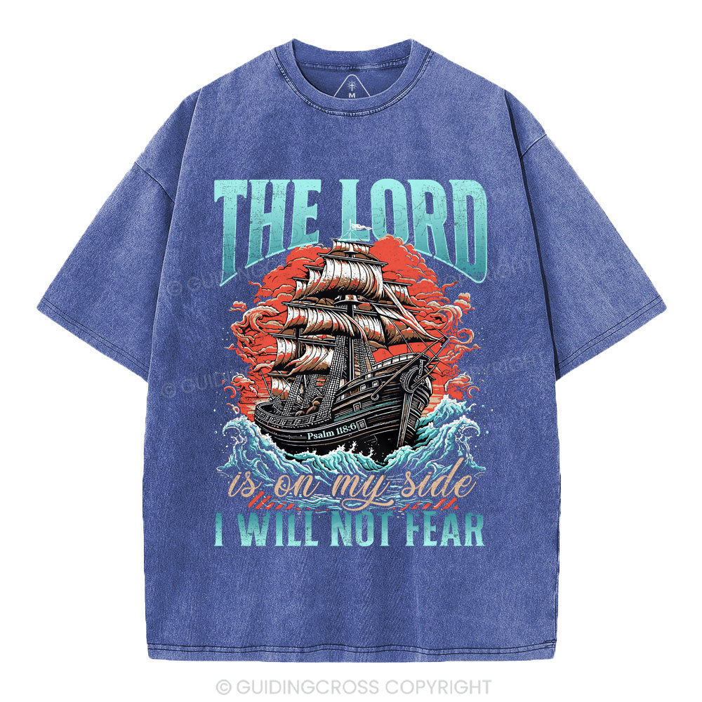 I Will Not Fear Christian Washed T-Shirt
