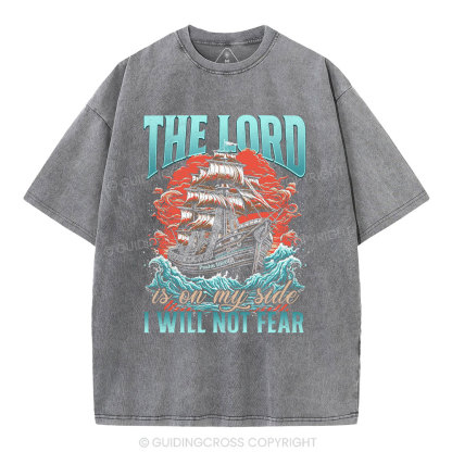 I Will Not Fear Christian Washed T-Shirt