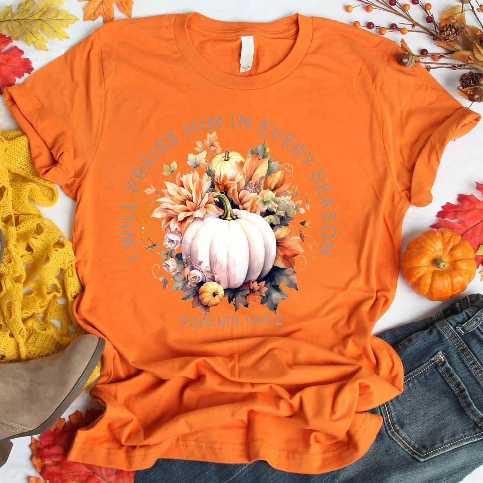 I Will Praise Him In Every Season T-Shirt
