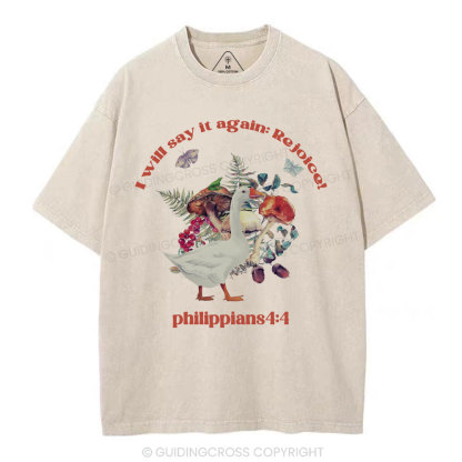I Will Say It Christian Washed T-Shirt