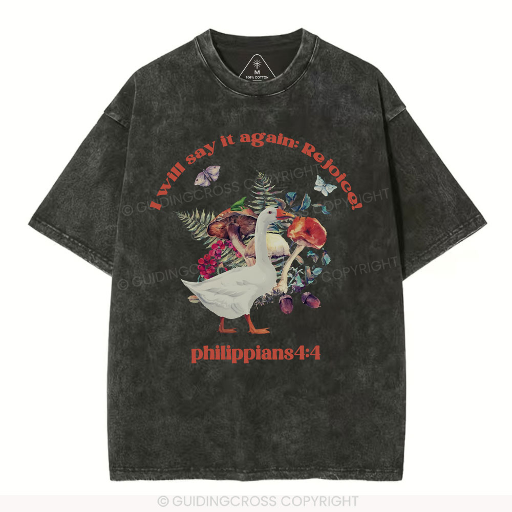 I Will Say It Christian Washed T-Shirt