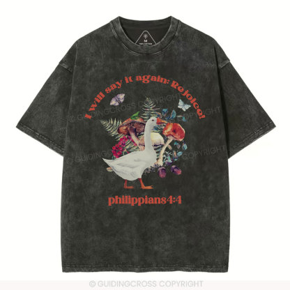 I Will Say It Christian Washed T-Shirt