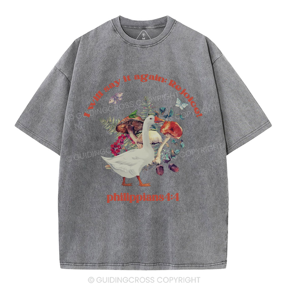 I Will Say It Christian Washed T-Shirt