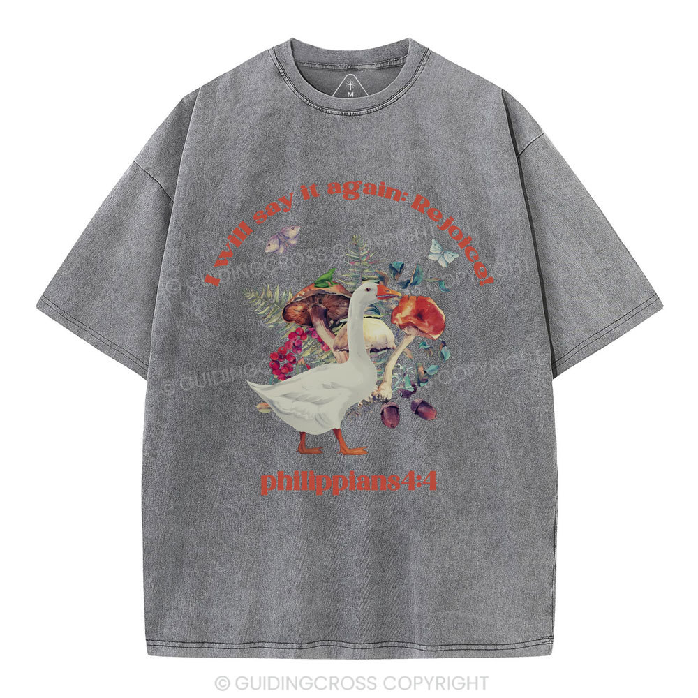 I Will Say It Christian Washed T-Shirt