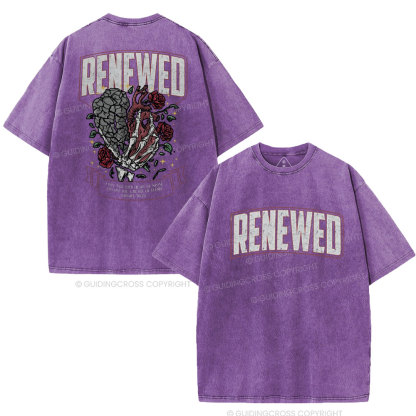 I Will Take Your Heart Christian Washed T-Shirt