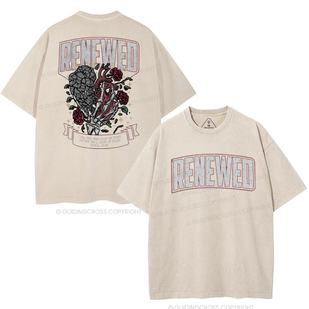 New-Sample Christian Washed T-Shirt Sale - GuidingCross