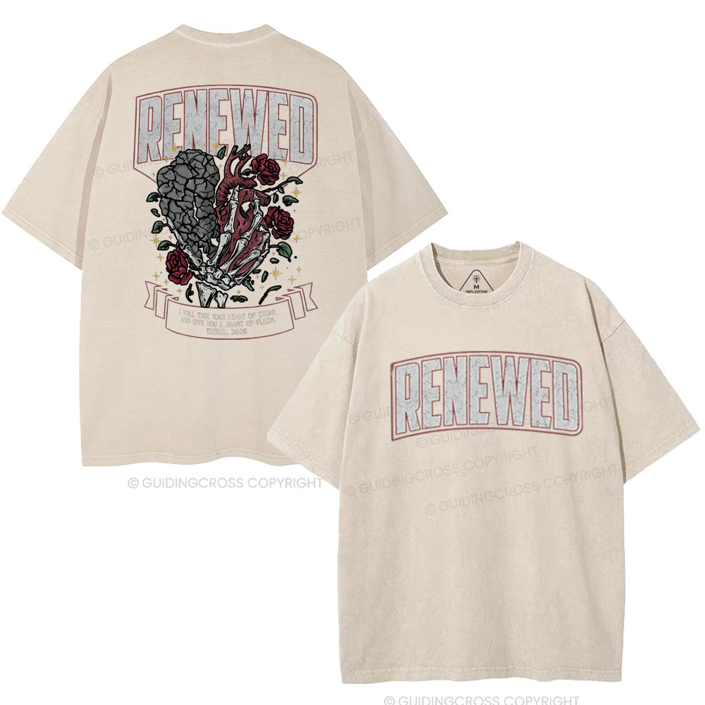 New-Sample Christian Washed T-Shirt Sale - GuidingCross