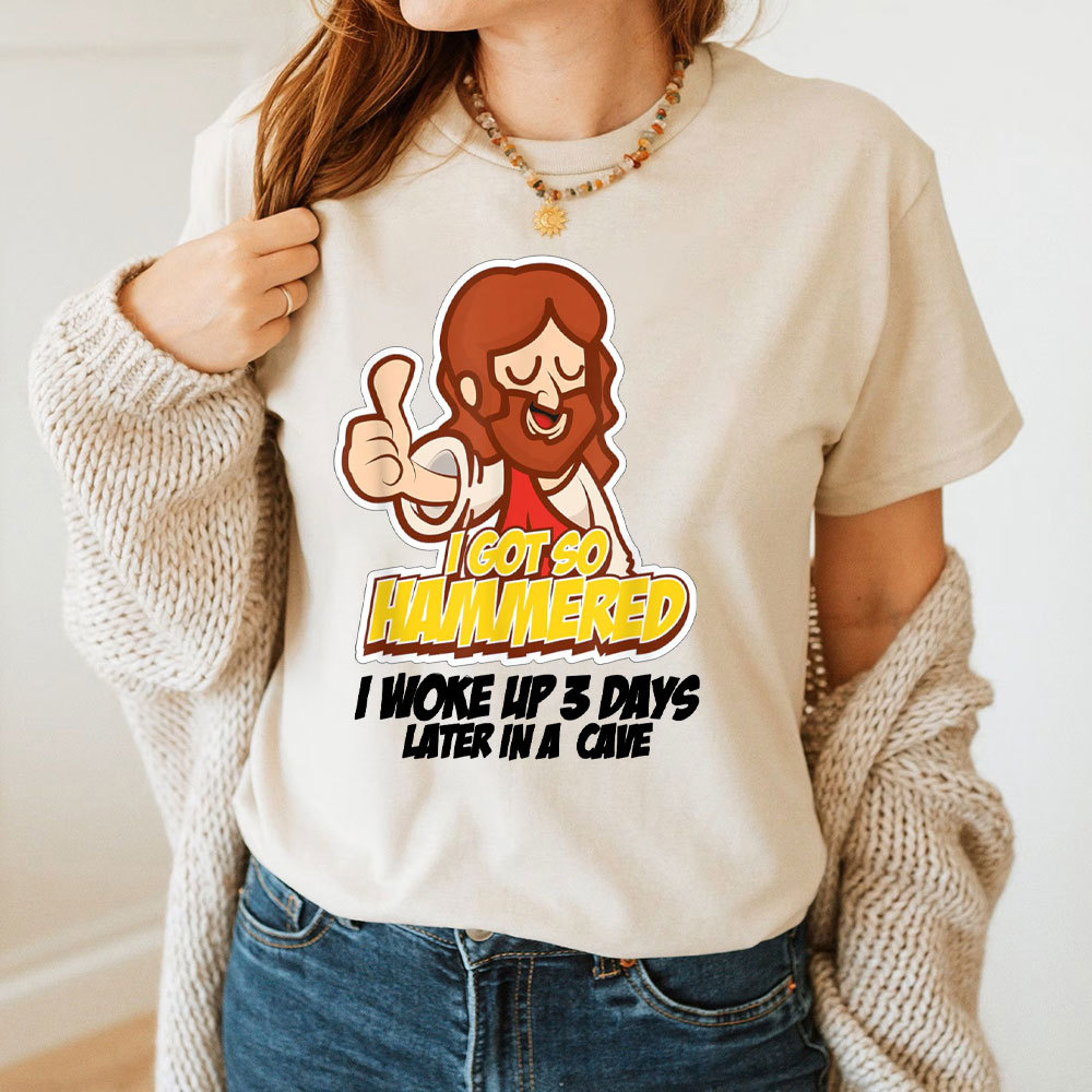 I Work Up 3 Days Later In A Cave Christian T-Shirt