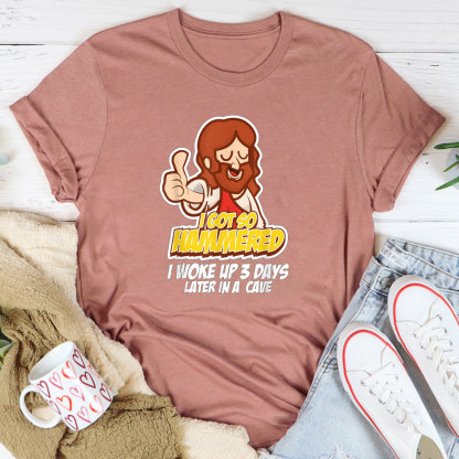 I Work Up 3 Days Later In A Cave Christian T-Shirt